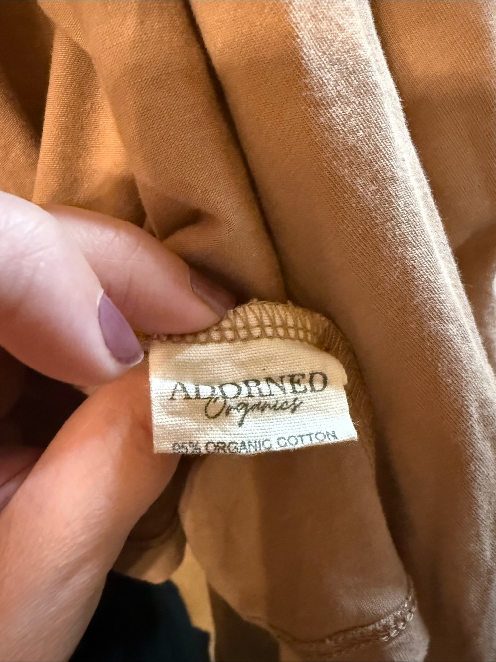 Adorned Organics Wrap Top - Picture 4 of 5